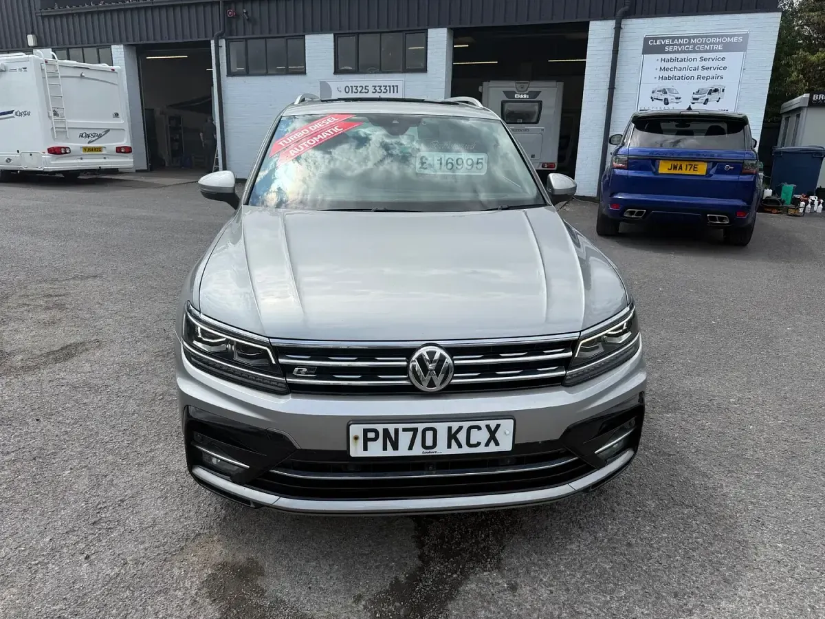 Used VW Tiguan R-line 150 HP (110 kW) 2020 Silver SUV