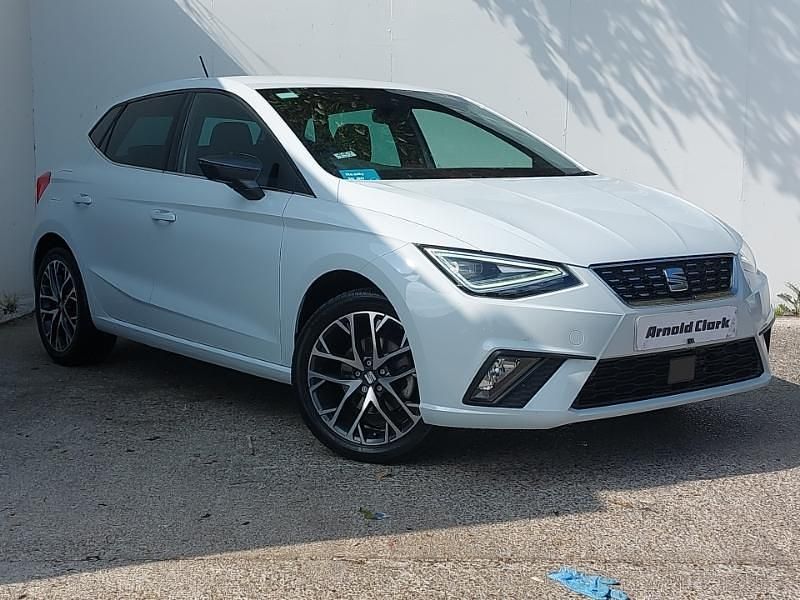 White Used 2023 Seat Ibiza XCELLENCE Hatchback | £16,498 (Fair price) - Image 1/4