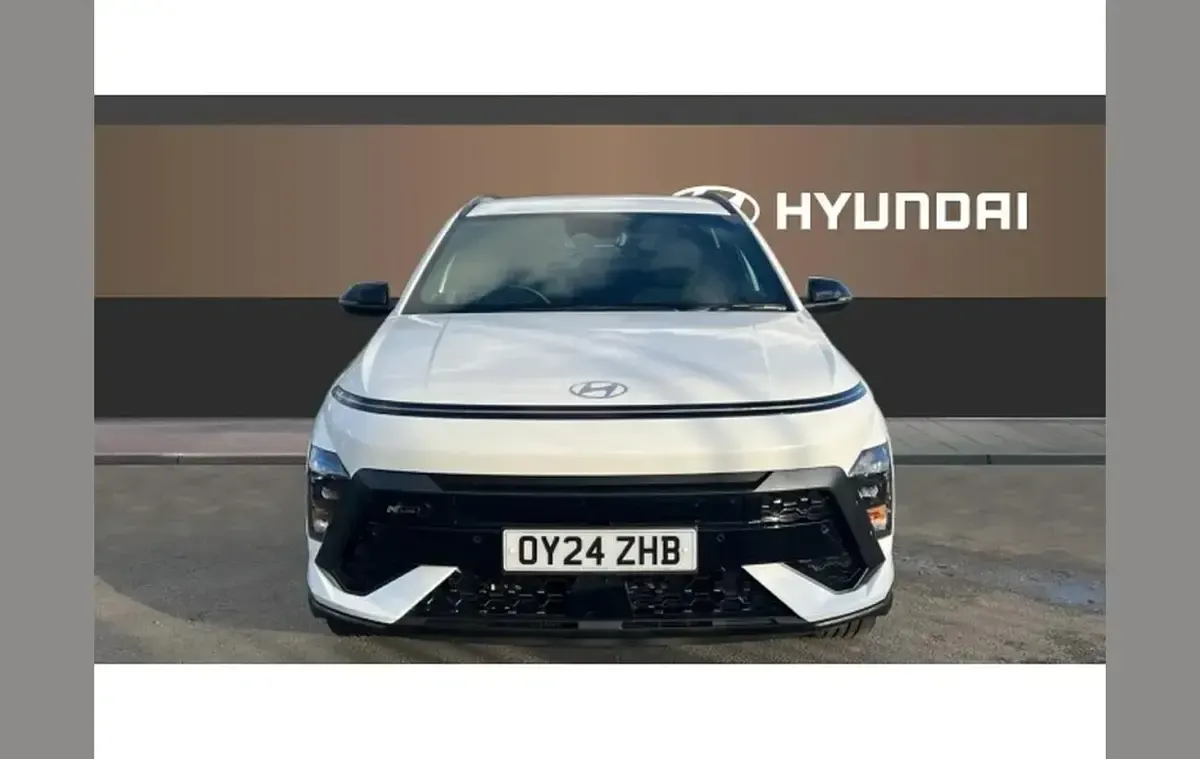 Used Hyundai Kona N Line 141 HP (103 kW) 2024 White SUV