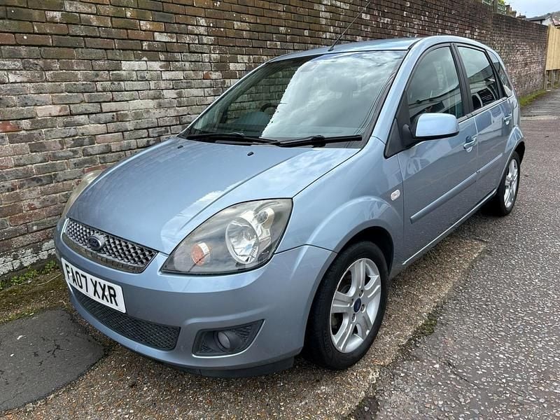 Used Ford Fiesta Zetec 2008 Blue Hatchback