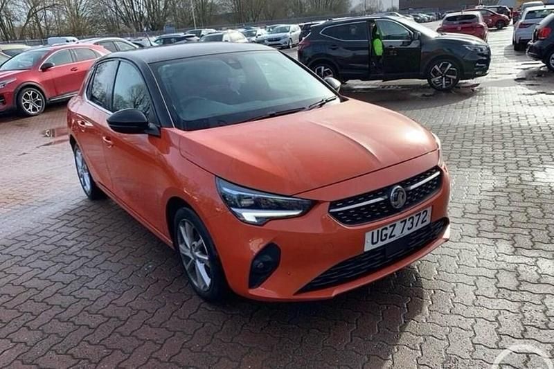 Used Vauxhall Corsa Elite 75 HP (55 kW) 2021 Orange Hatchback