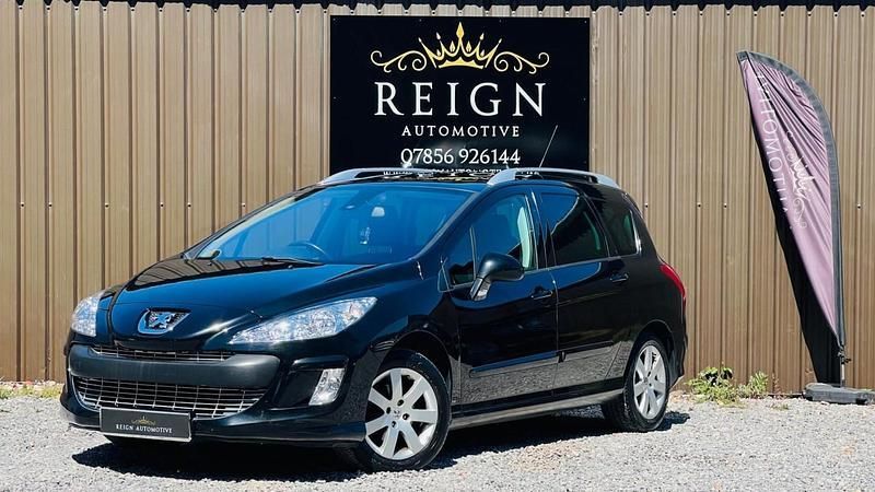 Black Used 2010 Peugeot 308 Estate | £2,290 (Fair price) - Image 1/4