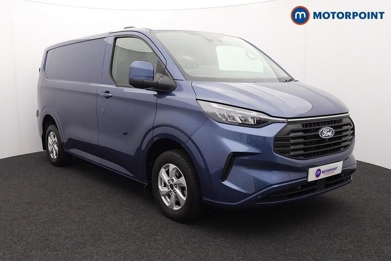 Blue Used 2025 Ford Transit Custom Limited Van | £25,349 (Good price) - Image 1/4