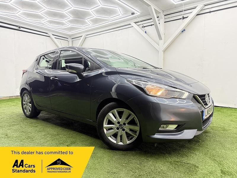 Grey Used 2019 Nissan Micra Acenta Hatchback | £6,495 (Fair price) - Image 1/4