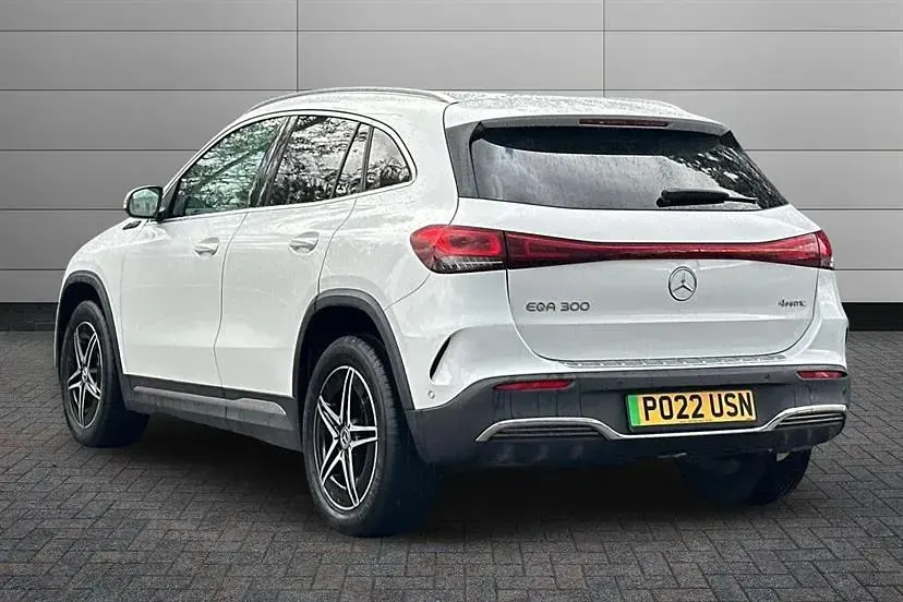 Used Mercedes EQA300 AMG line 167 kW (228 HP) 2022 White SUV