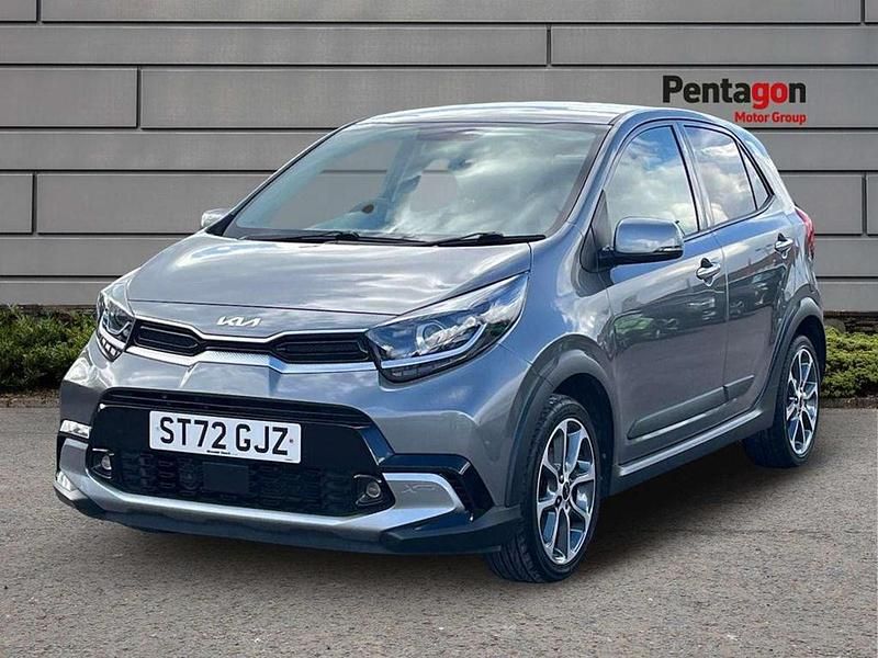 Used Kia Picanto X-Line 65 HP (47 kW) 2023 Grey Hatchback