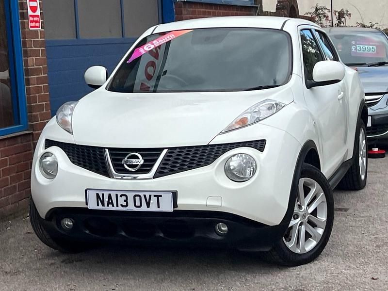 White Used 2013 Nissan Juke Acenta SUV | £3,795 (Good price) - Image 1/4