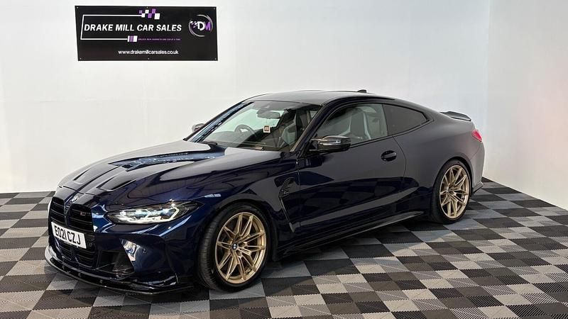 Blue Used 2021 BMW M4 Competition Edition Coupe | £52,999 (A bit pricey) - Image 1/4