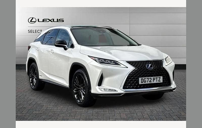 Sonic white Used 2022 Lexus RX450h SUV | £35,650 (Fair price) - Image 1/3