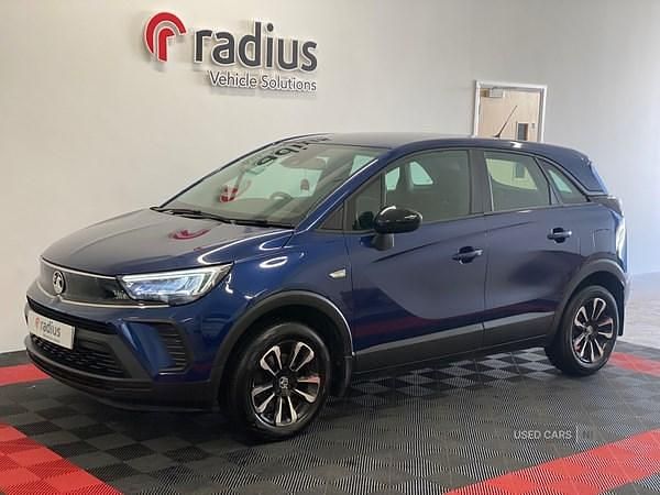 Used Vauxhall Crossland Design Edition 2022 Blue SUV