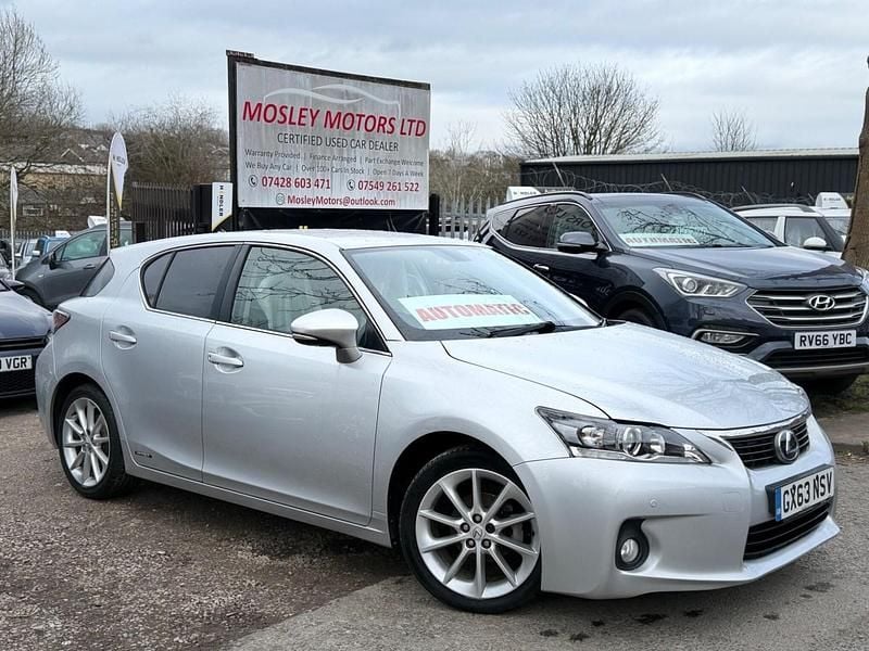 Used Lexus CT200h Luxury Line 2013 Silver Hatchback