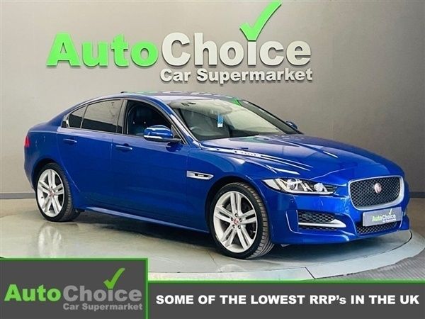 Blue Used 2016 Jaguar XE R-Sport Sedan | £11,985 (Fair price) - Image 1/2