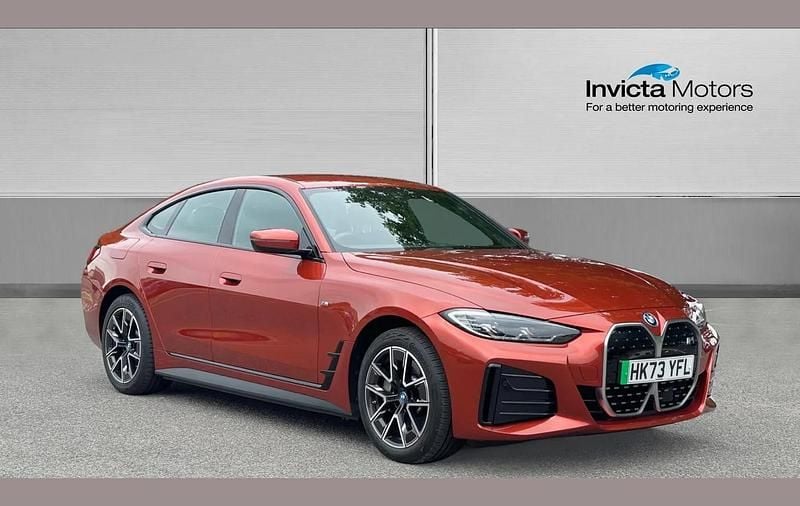 Orange Used 2024 BMW i4 M Sport Sedan | £31,366 (Super price) - Image 1/4