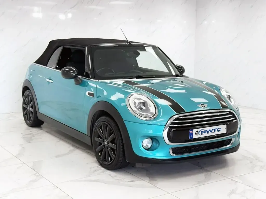 Used Mini Cooper Cabriolet 136 HP (100 kW) 2016 Turquoise Cabriolet