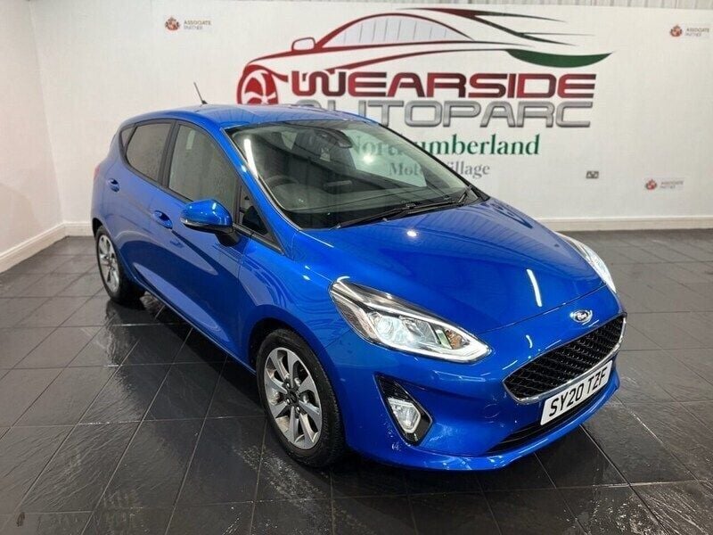 Blue Used 2020 Ford Fiesta Trend Hatchback | £11,299 (Good price) - Image 1/4