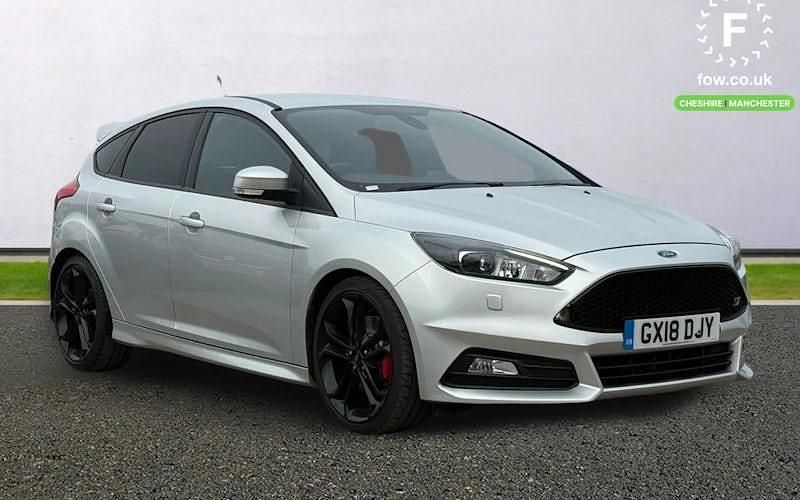 Silver Used 2017 Ford Focus ST Hatchback | £17,399 (Expensive) - Image 1/4