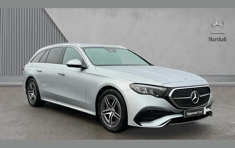 Silver Used 2024 Mercedes E200 AMG line Estate | £36,780 (Good price) - Image 1/4