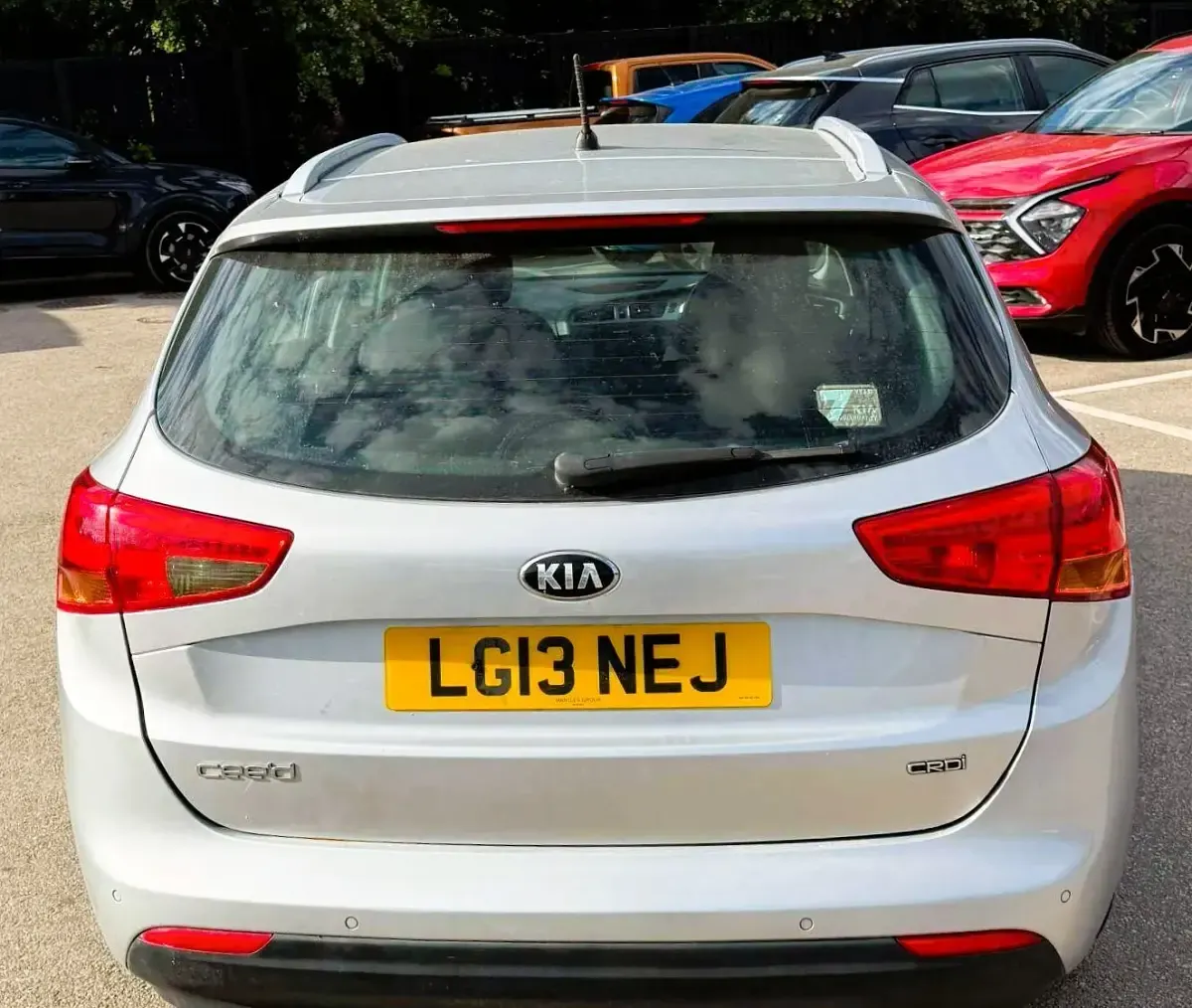 Used Kia Ceed Sportswagon 126 HP (92 kW) 2013 Silver Estate