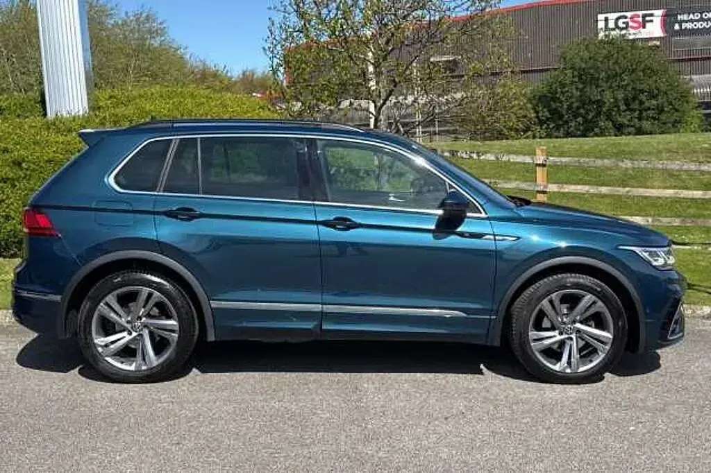 Used VW Tiguan R-line Edition 150 HP (110 kW) 2023 Blue SUV