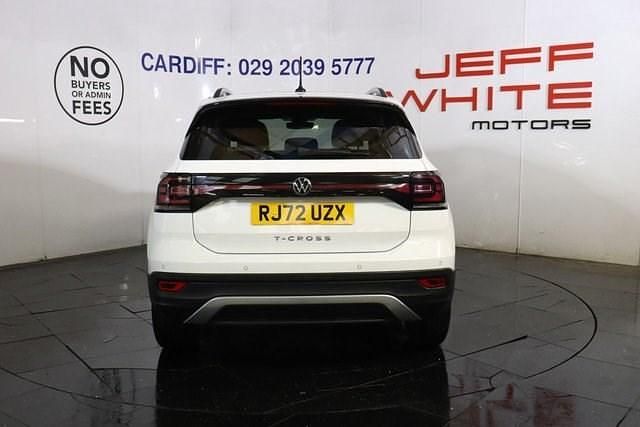 Used VW T-Cross Black Edition 2022 White SUV