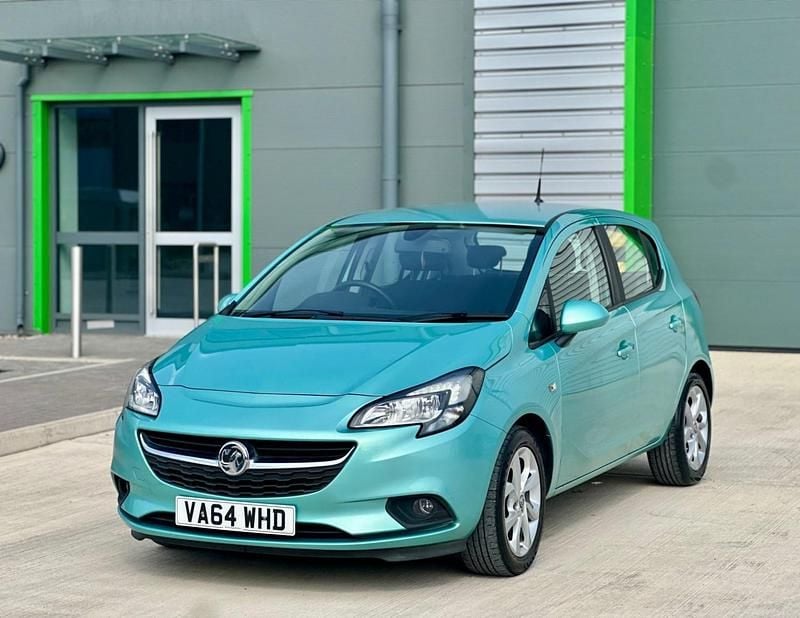 Used Vauxhall Corsa Excite 100 HP (73 kW) 2015 Green Hatchback