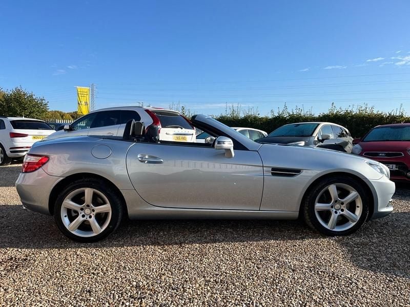 Used Mercedes SLK250 2015 Silver Cabriolet