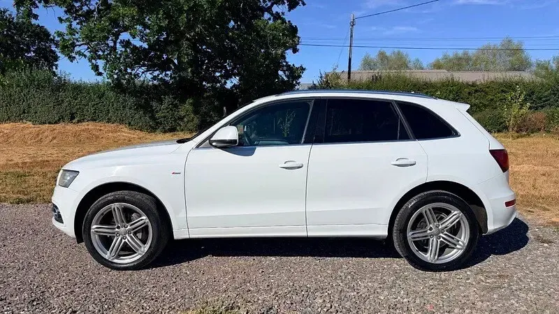 Used Audi Q5 S-line plus 190 HP (139 kW) 2013 White SUV