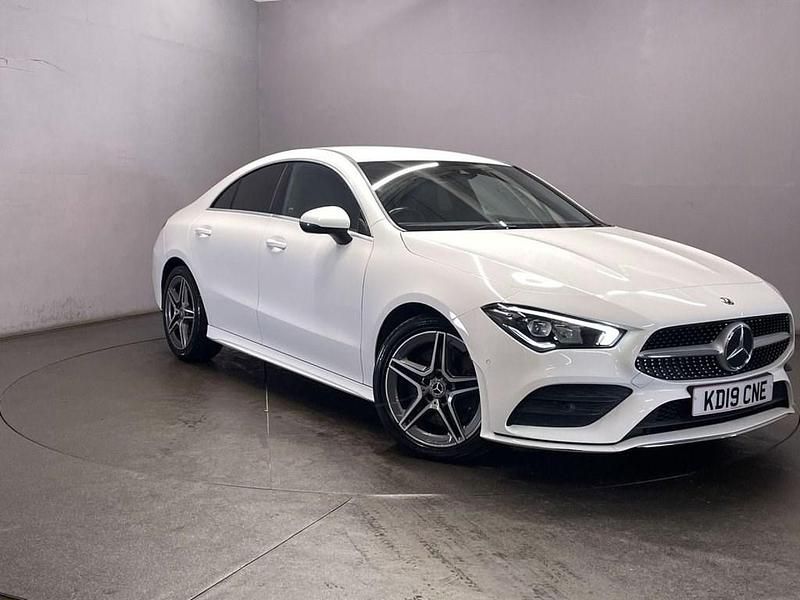 White Used 2019 Mercedes CLA220 AMG line Sedan | £19,999 (Fair price) - Image 1/4