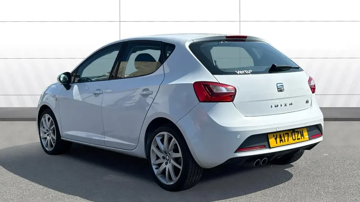 Used Seat Ibiza FR 90 HP (66 kW) 2017 White Hatchback