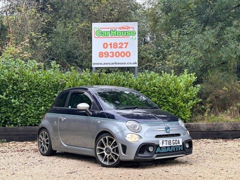 Grey/blue Used 2018 Abarth 695 Hatchback | £13,999 (Fair price) - Image 1/4