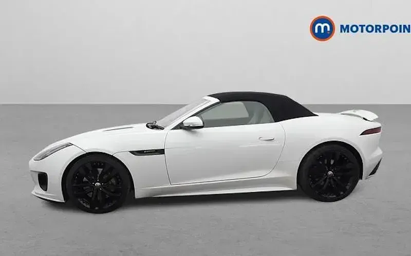 Usado Jaguar F-Type R-Dynamic 300 HP (220 kW) 2019 Branco Cabrios