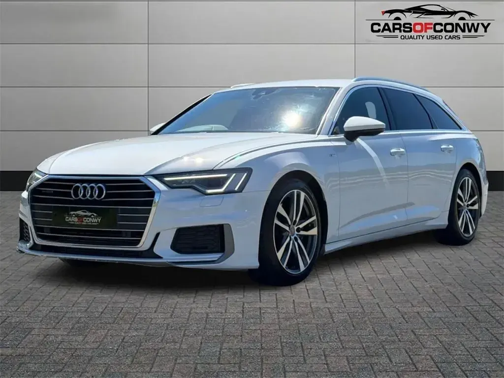 Used Audi A6 S-Line 286 HP (210 kW) 2019 White Estate
