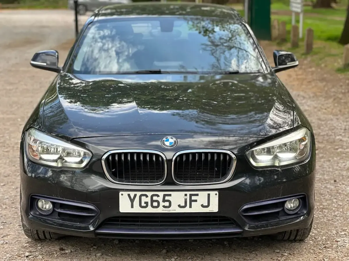 Used BMW 120 Sport Line 177 HP (130 kW) 2015 Black Hatchback
