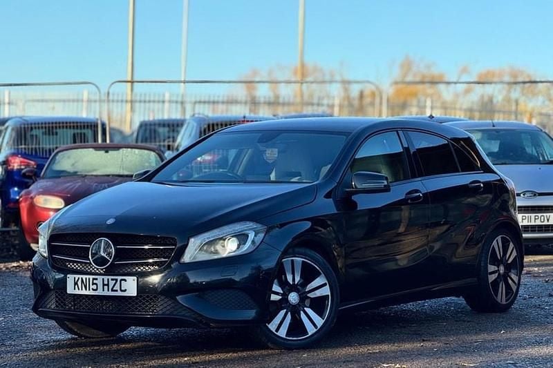 Black Used 2015 Mercedes A200 Hatchback | £7,295 (Good price) - Image 1/1