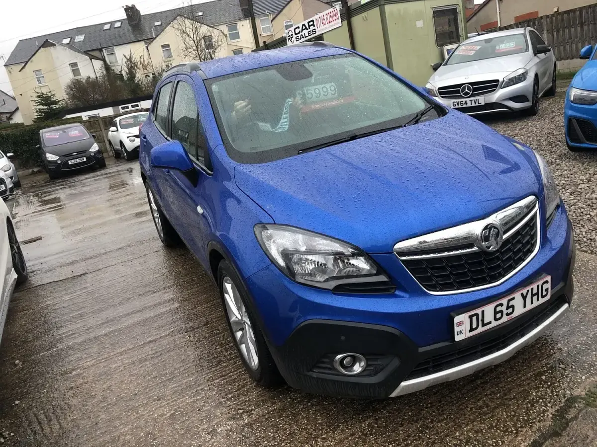 Used Vauxhall Mokka 140 HP (102 kW) 2015 Blue SUV