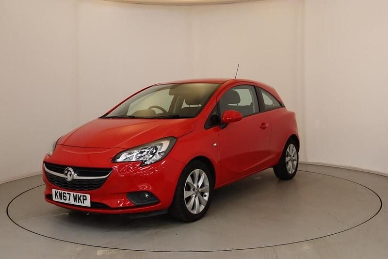 Used Vauxhall Corsa 74 HP (54 kW) 2017 Red Hatchback
