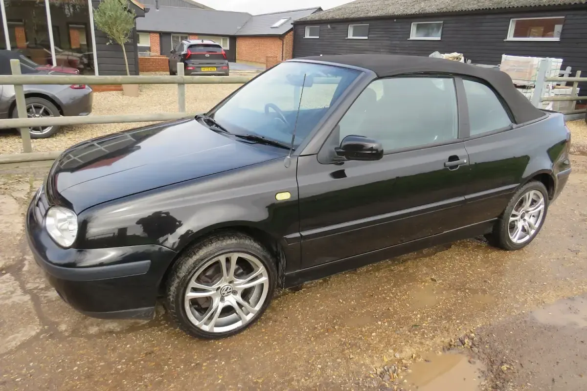 Used VW Golf S 1999 Black Cabriolet