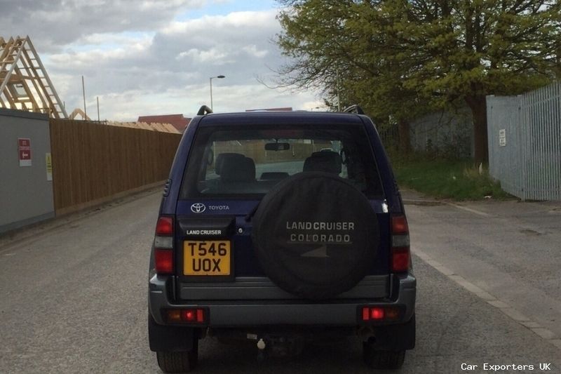 Used Toyota Land Cruiser 123 HP (90 kW) 1999 SUV