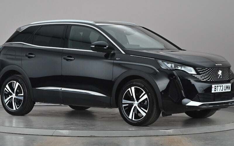 Black Used 2023 Peugeot 3008 GTi SUV | £21,649 (Good price) - Image 1/4