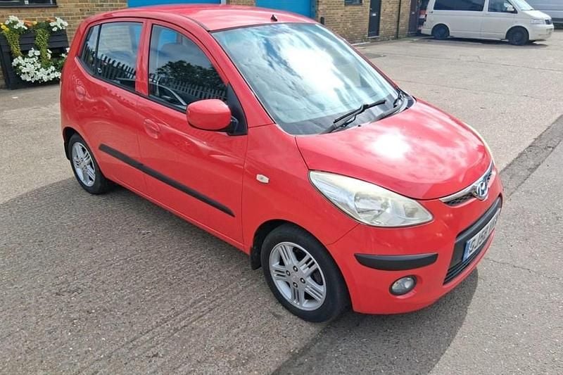 Red Used 2008 Hyundai i10 Comfort Hatchback | £1,295 (Expensive) - Image 1/1