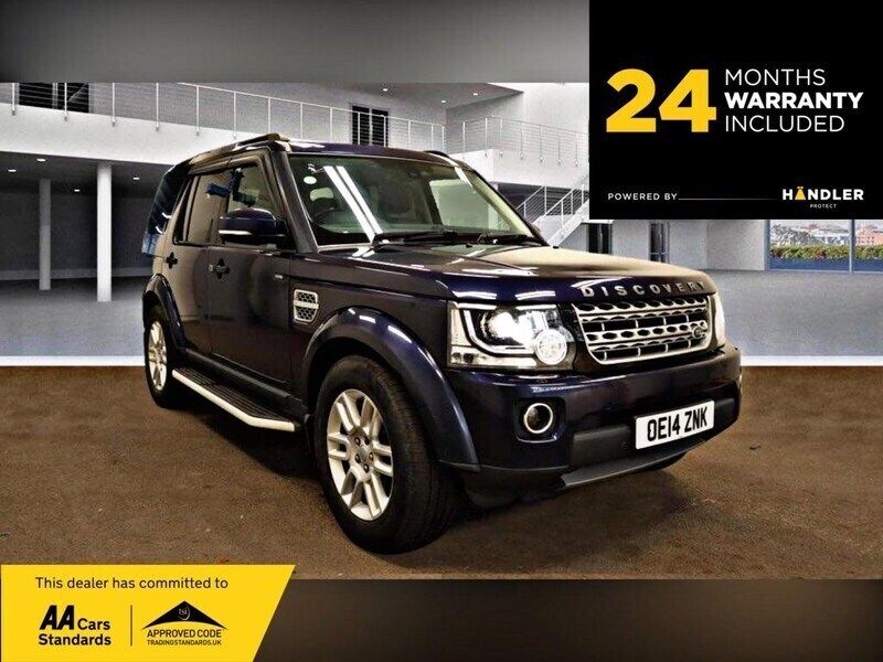 Blue Used 2014 Land Rover Discovery 4 HSE SUV | £15,990 (Fair price) - Image 1/2