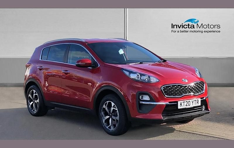 Red Used 2020 Kia Sportage SUV | £14,000 (Fair price) - Image 1/4