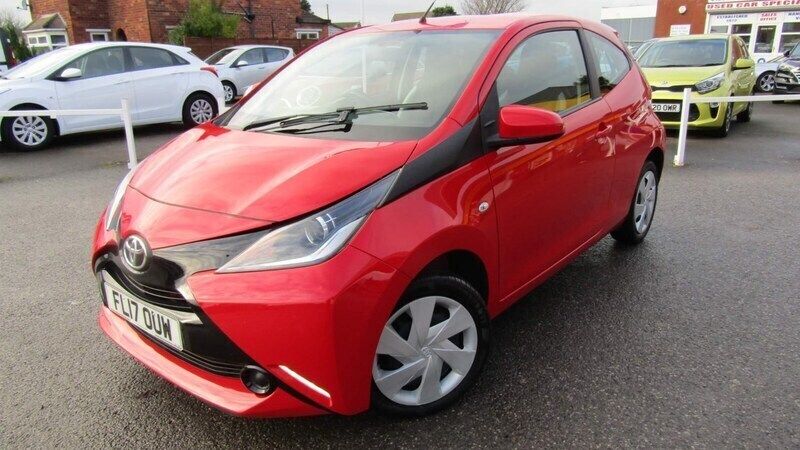 Red Used 2017 Toyota Aygo X-play Hatchback | £4,495 (Fair price) - Image 1/4