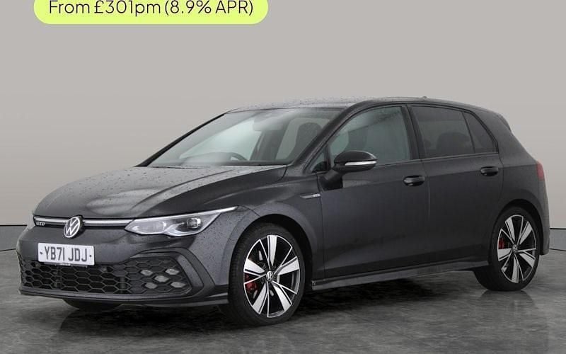 Used VW Golf VIII GTD 200 HP (147 kW) 2022 Black Hatchback