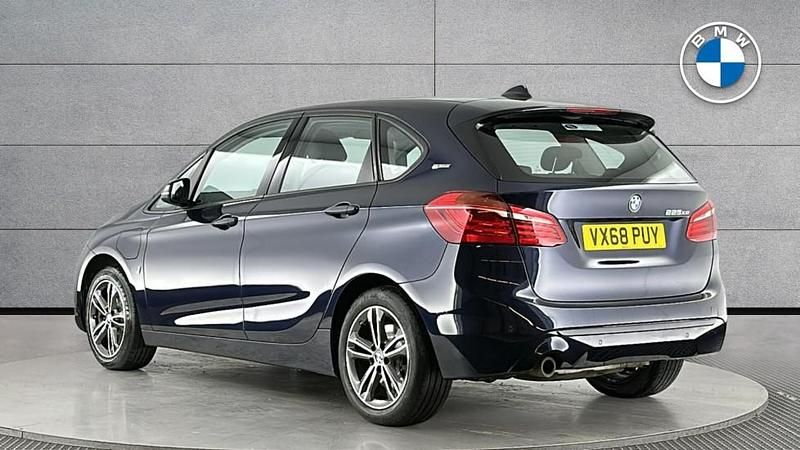 Used BMW 225 Active Tourer Sport Line 221 HP (162 kW) 2018 Blue MPV