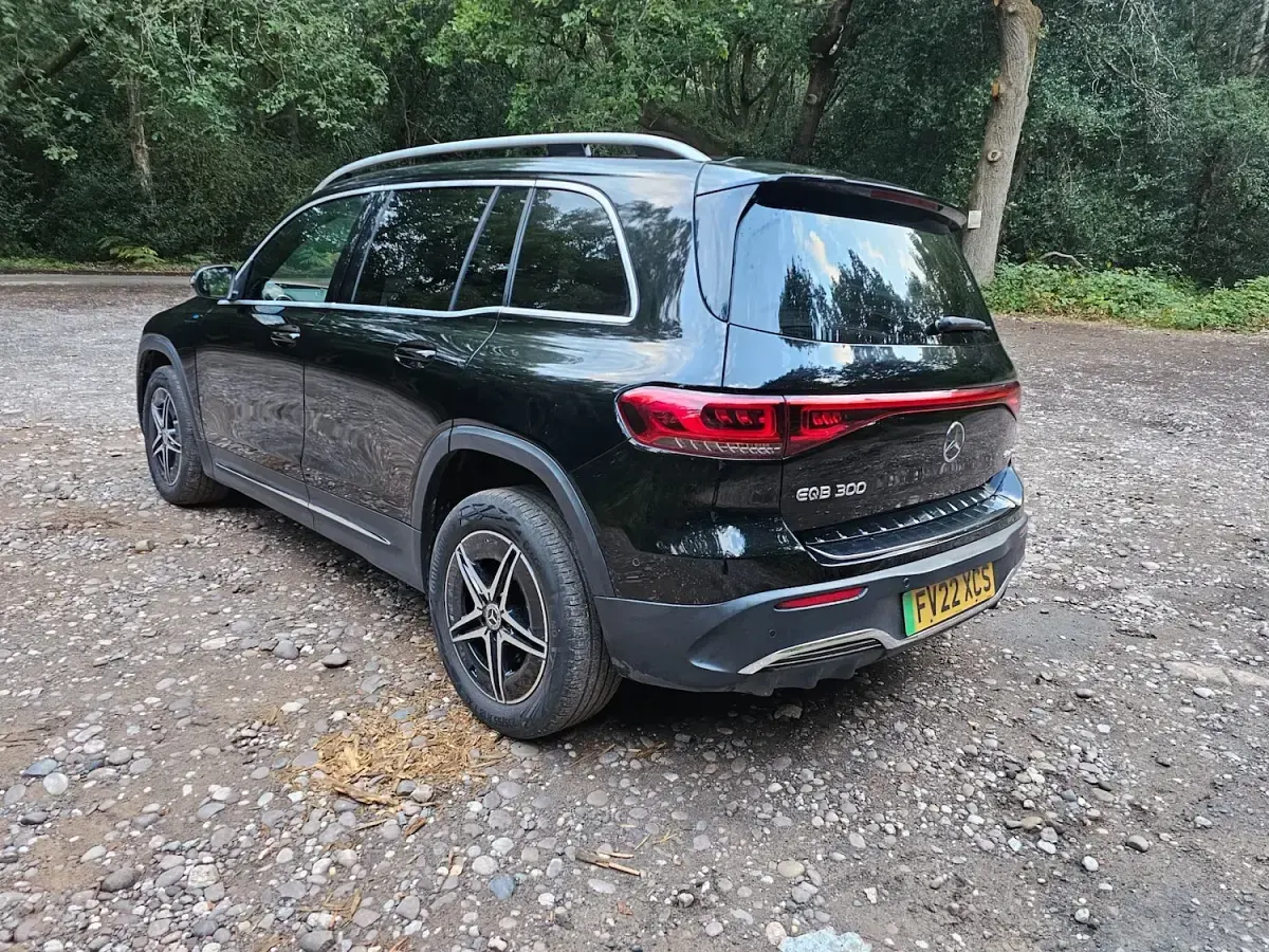 Used Mercedes EQB300 AMG line 167 kW (228 HP) 2022 Black SUV
