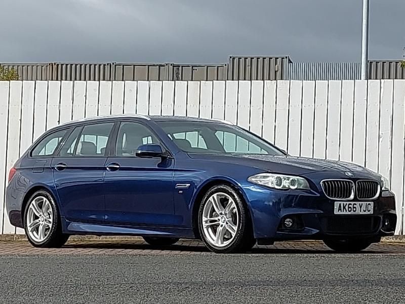Blue Used 2016 BMW 530 M Sport Estate | £11,498 (Good price) - Image 1/4