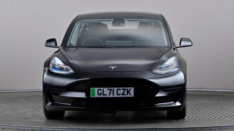 Used Tesla Model 3 Standard Range 180 kW (245 HP) 2021 Black Sedan