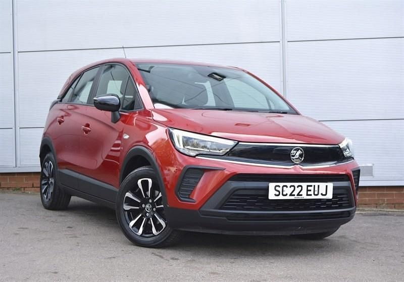 Red Used 2022 Vauxhall Crossland Design Edition SUV | £11,495 (Fair price) - Image 1/4
