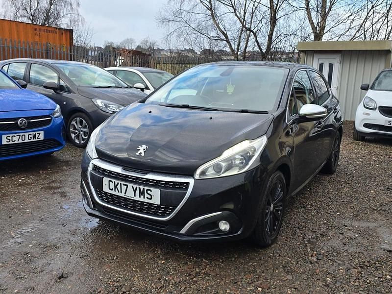 Black Used 2017 Peugeot 208 Allure Hatchback | £4,000 (Good price) - Image 1/4